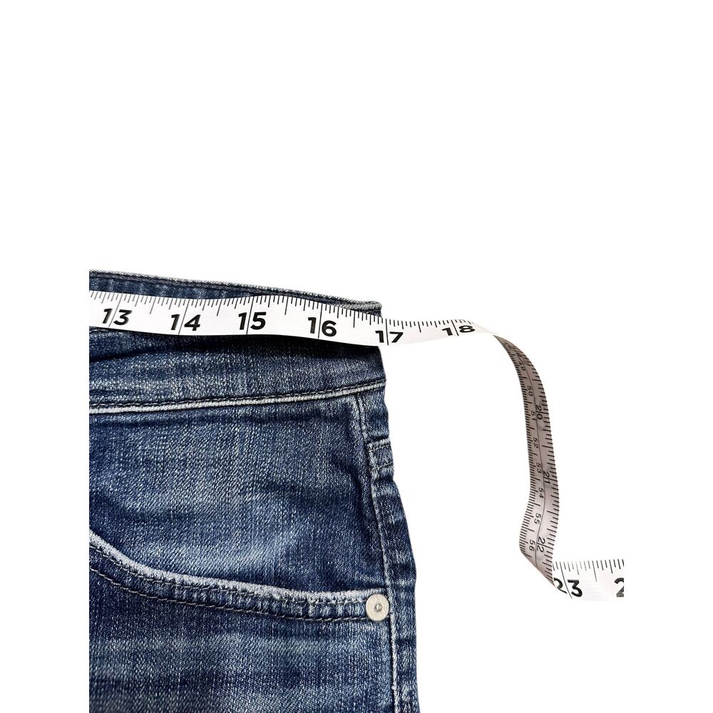 Adriano Goldschmeid AG The Hailey Ex-Boyfriend Roll-Up Jean Shorts Size 31 - Picture 7 of 8